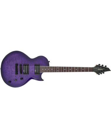 JS Series Monarkh SC JS22Q, Amaranth Fingerboard, Transparent Purple Burst