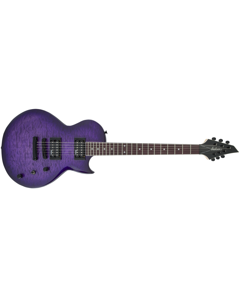 JS Series Monarkh SC JS22Q, Amaranth Fingerboard, Transparent Purple Burst