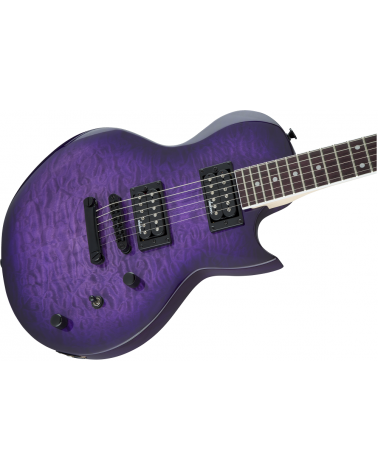 JS Series Monarkh SC JS22Q, Amaranth Fingerboard, Transparent Purple Burst