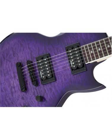 JS Series Monarkh SC JS22Q, Amaranth Fingerboard, Transparent Purple Burst