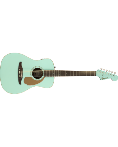 Fender Malibu Player, Walnut Fingerboard, Aqua Splash