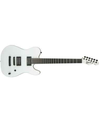 Joe Duplantier Signature Pro-Mod San Dimas® Style 2 HH, Ebony Fingerboard, Satin White