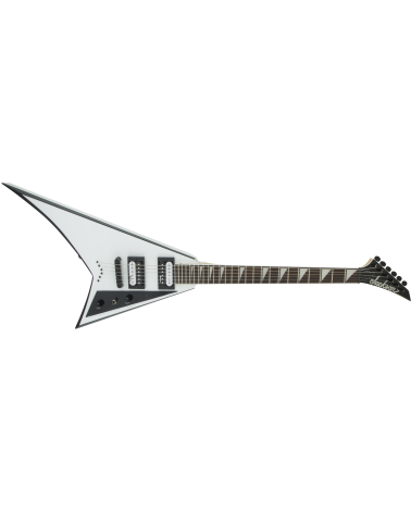 Jackson  JS Series Rhoads JS32T, Amaranth Fingerboard, White with Black Bevels