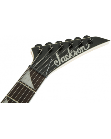 Jackson  JS Series Rhoads JS32T, Amaranth Fingerboard, White with Black Bevels