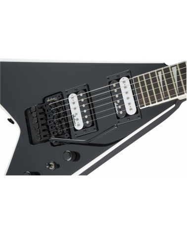 Jackson JS Series King V JS32, Amaranth Fingerboard, Black with White Bevels