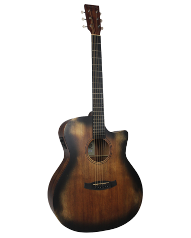 GUITARRA ACÚSTICA ELECTRIFICADA TANGLEWOOD SUPER FOLK TWOT4VCE AULD TRINITY