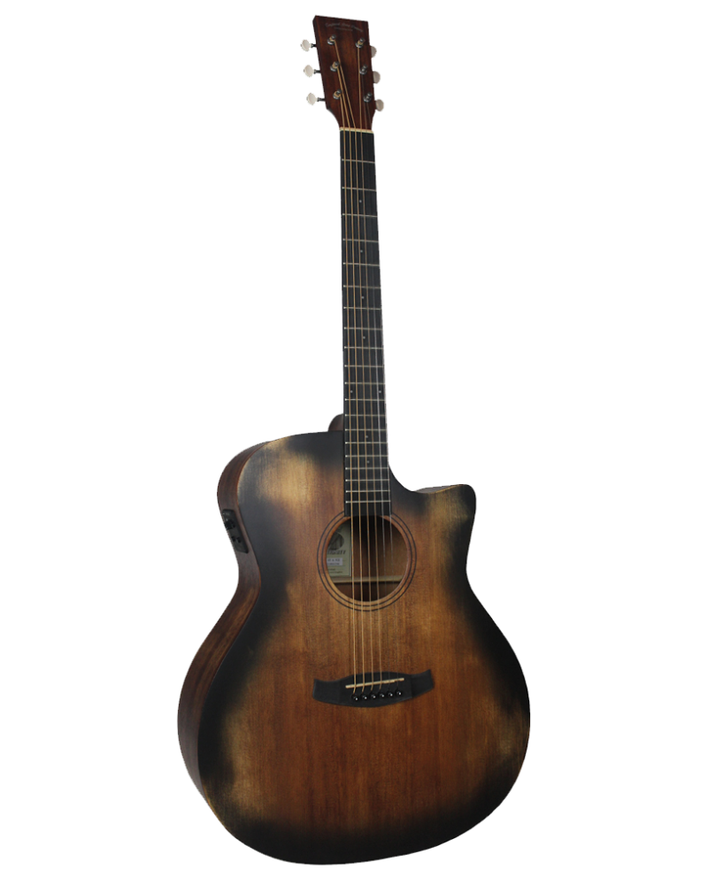 GUITARRA ACÚSTICA ELECTRIFICADA TANGLEWOOD SUPER FOLK TWOT4VCE AULD TRINITY