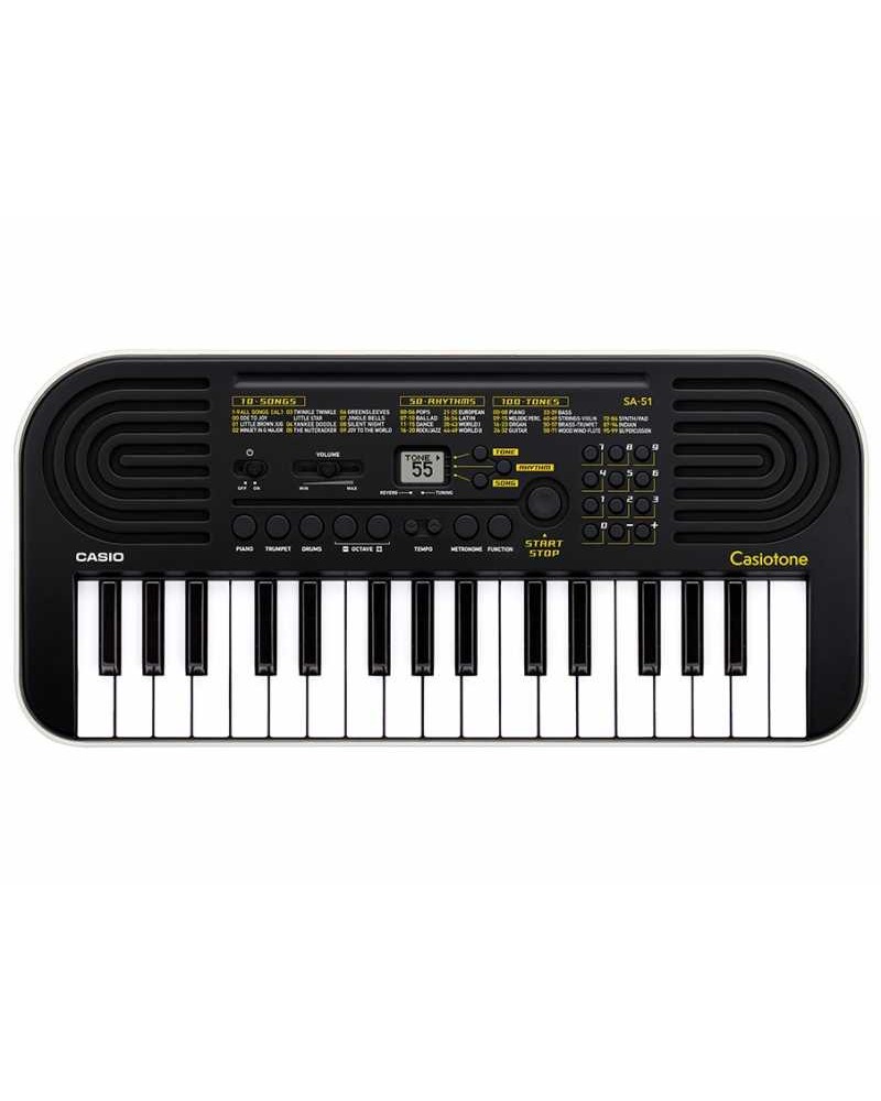 Casio Teclado de acompañamiento con altavoces SA-51