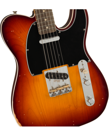 Fender Jason Isbell Custom Telecaster, Rosewood, 3-Color Chocolate Burst