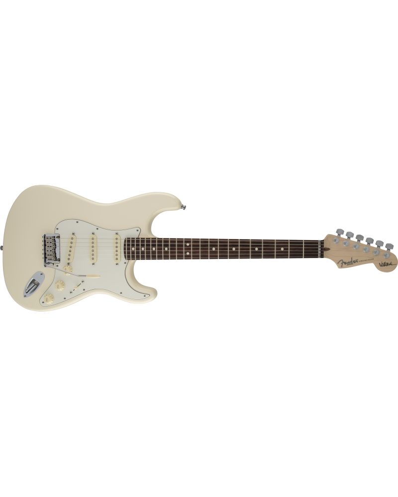 Fender Jeff Beck Stratocaster, Rosewood Fingerboard, Olympic White