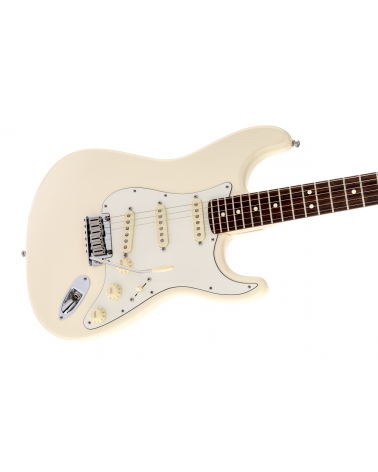 Fender Jeff Beck Stratocaster, Rosewood Fingerboard, Olympic White