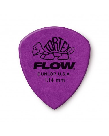 Bolsa 12 Púas Dunlop 558P-114 Tortex Flow Standard 1.14mm Pickers