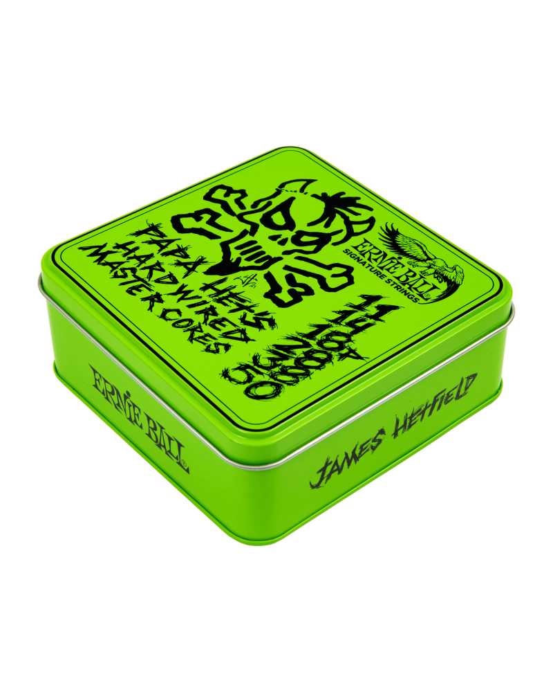 Ernie Ball SIGNATURE PAPA HET'S JAMES HETFIELD METALLICA CAJA