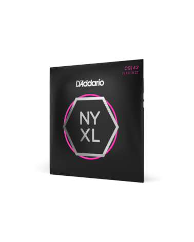 D'Addario NYXL0942. Entorchado de níquel, calibre superfino, 09-42