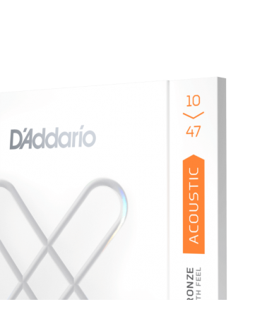 D'addario XSAPB1047, Acoustic Phosphor Bronze, calibre extrafino, 10-47