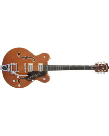 Gretsch G6620T Players Edition Nashville Center Block Double-Cut with String-Thru Bigsby, Filter’Tron Pickups, Round-Up Orange