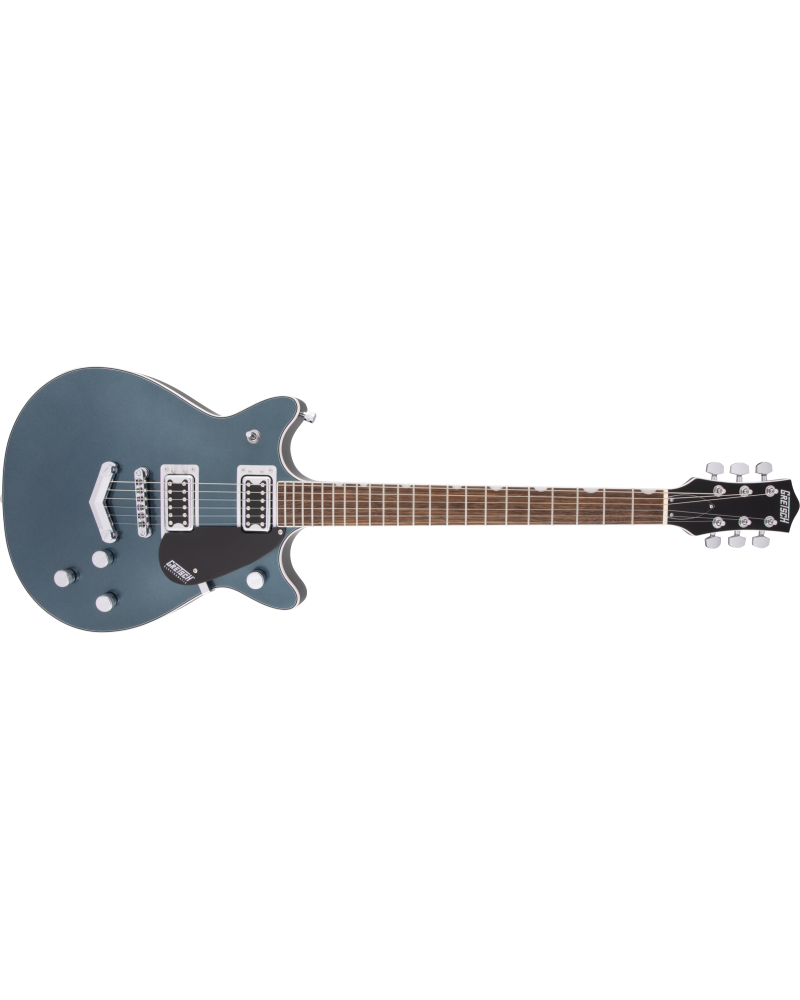 Gretsch G5222 Electromatic Double Jet BT with V-Stoptail, Laurel Fingerboard, Jade Grey Metallic