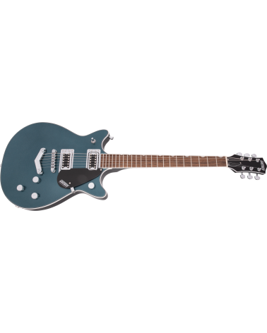 Gretsch G5222 Electromatic Double Jet BT with V-Stoptail, Laurel Fingerboard, Jade Grey Metallic