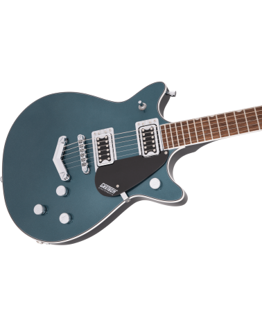 Gretsch G5222 Electromatic Double Jet BT with V-Stoptail, Laurel Fingerboard, Jade Grey Metallic