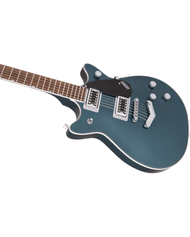 Gretsch G5222 Electromatic Double Jet BT with V-Stoptail, Laurel Fingerboard, Jade Grey Metallic