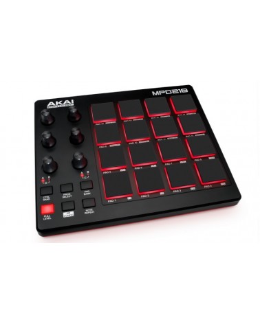 Akai MPD-218 Controlador MIDI vía USB