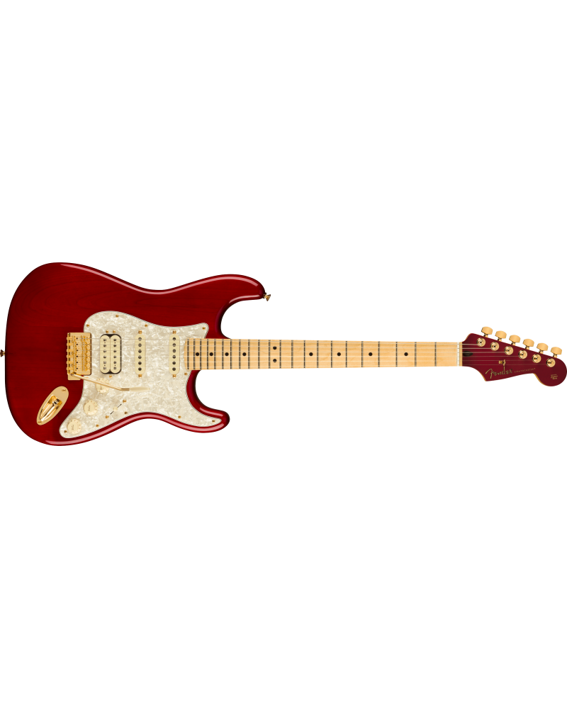 Fender Tash Sultana Stratocaster, Maple Fingerboard, Transparent Cherry