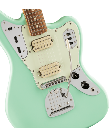 Fender Vintera '60s Jaguar Modified HH, Pau Ferro Fingerboard, Surf Green