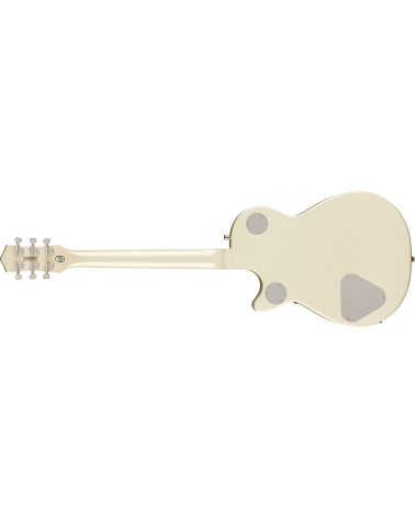 Gretsch G5230T-140 Electromatic 140th Double Platinum Jet with Bigsby, LF, Two-Tone Stone Platinum/Pearl Platinum