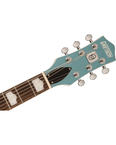 Gretsch G5230T-140 Electromatic 140th Double Platinum Jet with Bigsby, LF, Two-Tone Stone Platinum/Pearl Platinum