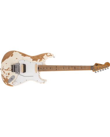 Charvel Henrik Danhage Limited Edition Signature Pro-Mod So-Cal Style 1 HS FR M, Maple Fingerboard, White Relic