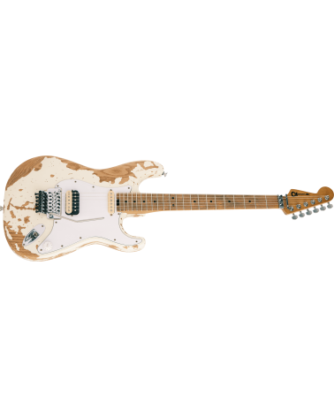 Charvel Henrik Danhage Limited Edition Signature Pro-Mod So-Cal Style 1 HS FR M, Maple Fingerboard, White Relic