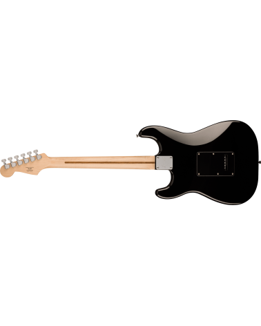 Squier Sonic Stratocaster HSS, Maple Fingerboard, Black Pickguard, Black