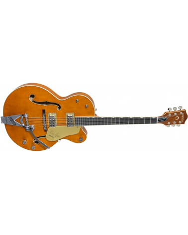 Gretsch G6120T-BSSMK Brian Setzer Signature Nashville Hollow Body '59 "Smoke" with Bigsby, Ebony Fingerboard, Smoke Orange