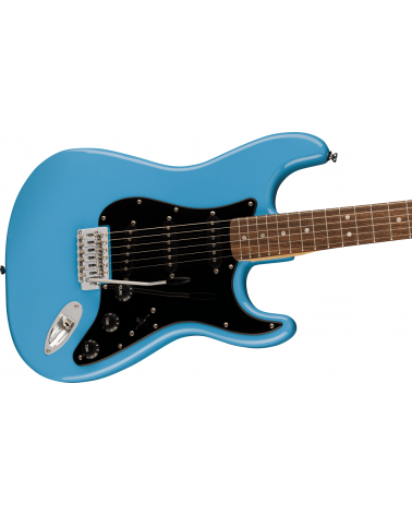 Squier Squier Sonic Stratocaster, Laurel Fingerboard, Black Pickguard, California Blue