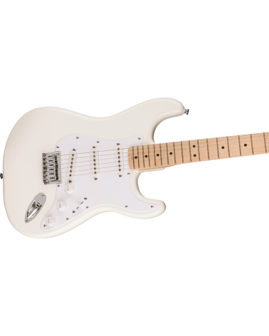 Squier Sonic Stratocaster HT, Maple Fingerboard, White Pickguard, Arctic White