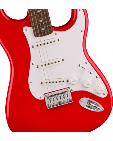 Squier Sonic Stratocaster HT, Laurel Fingerboard, White Pickguard, Torino Red