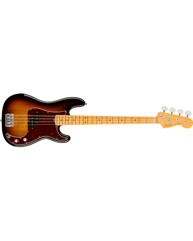 Fender American Professional II Precision Bass, Maple Fingerboard, 3-Color Sunburst