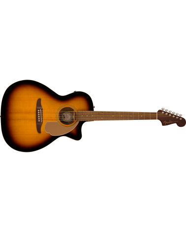 Fender Newporter Player, Walnut Fingerboard, Gold Pickguard, Sunburst