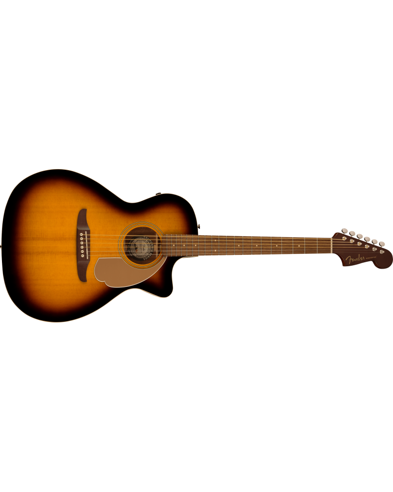 Fender Newporter Player, Walnut Fingerboard, Gold Pickguard, Sunburst