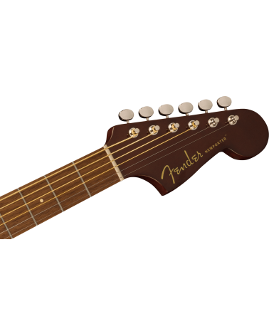 Fender Newporter Player, Walnut Fingerboard, Gold Pickguard, Sunburst