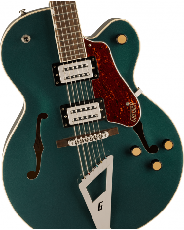 Gretsch G2420 Streamliner Hollow Body with Chromatic II, Laurel Fingerboard, Broad'Tron BT-3S Pickups, Cadillac Green