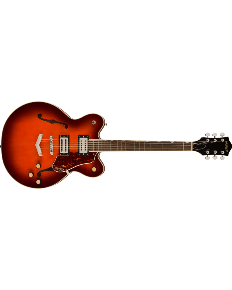 Gretsch G2622 Streamliner Center Block Double-Cut with V-Stoptail, Laurel Fingerboard, Broad’Tron BT-3S Pickups, Fireburst