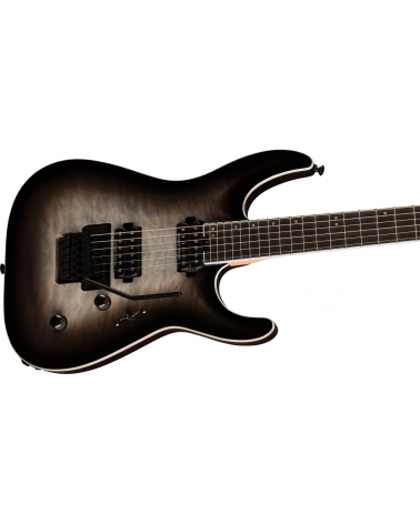 Jackson Pro Plus Series Dinky DKAQ, Ebony Fingerboard, Ghost Burst