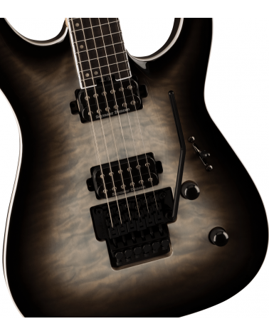 Jackson Pro Plus Series Dinky DKAQ, Ebony Fingerboard, Ghost Burst