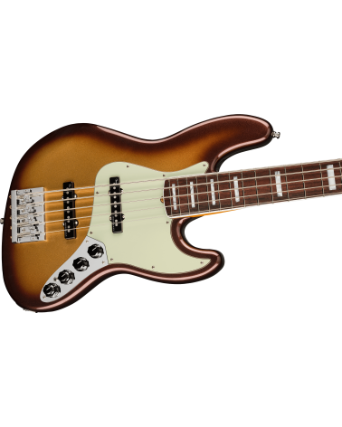 Fender American Ultra Jazz Bass V, Rosewood Fingerboard, Mocha Burst