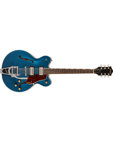 Gretsch G2622T Streamliner Center Block Double-Cut with Bigsby, Laurel Fingerboard, Broad’Tron BT-3S Pickups, Dark Denim