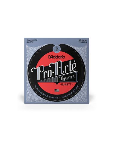 D'Addario EJ45TT ProArte Dynacore, Titanium Trebles, Normal Tension