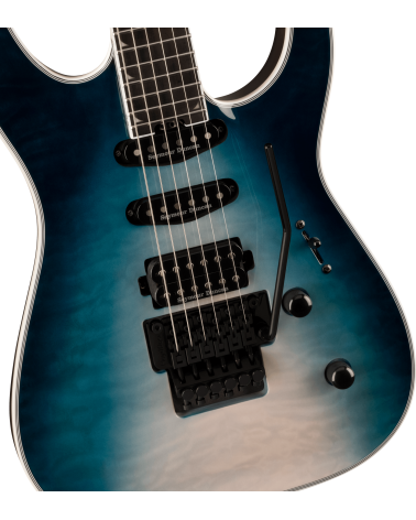 Jackson Pro Plus Series Soloist SLA3Q, Polar Burst, Ebony Fingerboard