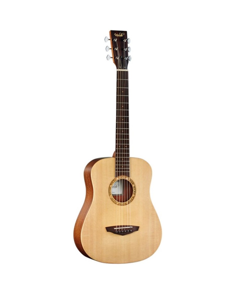 Guitarra de Viaje Acústica Veelah TOGO Serie S Incluye funda