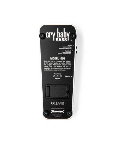 JIM DUNLOP CRY BABY BASS WAH 105Q